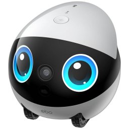 Camera supraveghere enabot EBO EBO Air2 Plus cu camera de supraveghere pentru interior, 3K, 2880 x 1620, 5000 mAh, Aplicatie dedicata, Alb