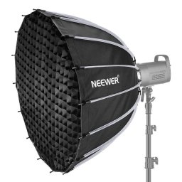 Accesoriu Camera Video Actiune Neewer , 85 x 57 cm, Forma rotunda, Negru
