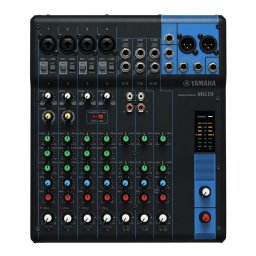 Consola DJ CMG10YEM, 10 canale,3 intrari stereo , Egalizator cu trei benzi, Negru