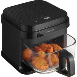 Friteuza Airfryer FR5500 1200W 5.5L 7 programe de gatit Negru