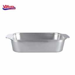 TAVA INOX 33x19x7.5 CM, LORA