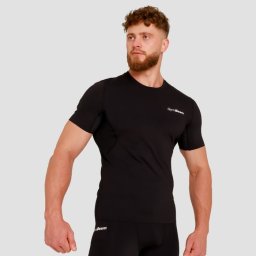 GymBeam Tricou de compresie High Black XXXL