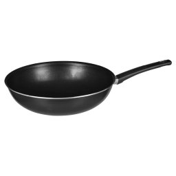 Tigaie Wok Tefal Rotunda Aluminiu Temperatura Max 175 Grade Celsius 28cm Negru