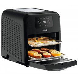 Friteuza Aer Cald Tefal Easy Fry Airfryer FW5018 Single 11L Stand-alone 2000W Negru