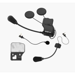 Casti SENA SC-A0354 Universal Helmet Clip Kit HD Speakers Negru