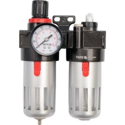 Filtru de aer 90 cm3 si reductor ulei, 1/4 inch