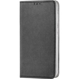 Husa Husa pentru Xiaomi Redmi Note 14 Pro+ 5G / Note 14 Pro 5G, OEM, Smart Magnet, Neagra
