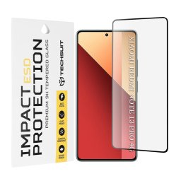 Folie pentru Xiaomi Redmi Note 13 Pro 4G / Poco M6 Pro 4G - Techsuit ESD Glass - Black