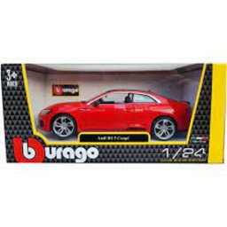 Macheta masinuta bburago auto audi rs 5 1/24, rosu,21090