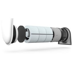 Unitate getAir ALD de ventilatie naturala fara recuperare de caldura, Metalic Inox, Grila interioara ornament sticla