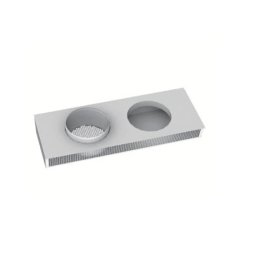 Grila Ventilatie Combinata De Exterior, Inox, introducerea si extragerea aer, 125 mm