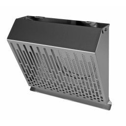 Grila de perete metalic Exterior de evacuare aer, DN160, 160 mm, Grafit