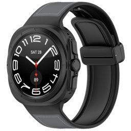Curea Techsuit W056 pentru Samsung Galaxy Watch Ultra Series, Gri