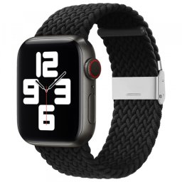 Curea Techsuit W032 pentru Apple Watch 49mm / 46mm / 45mm / 44mm / 42mm Series, Neagra