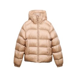 SUPERDRY Geacă Pentru femei Superdry Hooded Shine Puffer W5012187A m1e mushroom beige