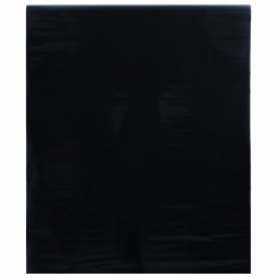 Folie pentru fereastra statica, negru mat, 45x500 cm, PVC GartenMobel Dekor