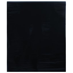 Folie pentru fereastra statica, negru mat, 90x500 cm, PVC GartenMobel Dekor
