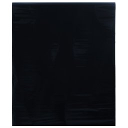 Folie pentru fereastra statica, negru mat, 90x1000 cm, PVC GartenMobel Dekor