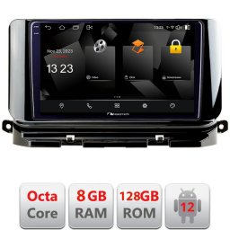 Navigatie Android Skoda Octavia 4 2020-2024, 8GB RAM, 128GB, CarPlay