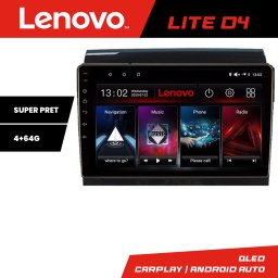 Navigatie Android Lenovo 4+64GB pentru Fiat Ducato Jumper Expert 2006-2018