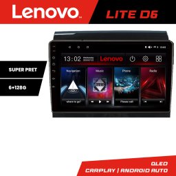Navigatie Android Lenovo 6+128GB pentru Fiat Ducato, Jumper, Boxer 2006-2018