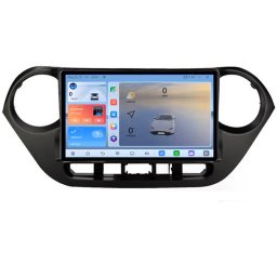 Navigatie Android Hyundai i10 2013-2019, 8+128GB, QLED 1K, 4G LTE, GPS