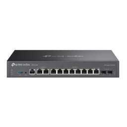 Router VPN Omada TP-LINK ER7412-M2, 2x porturi 2.5G RJ45, 10x porturi Gigabit WAN/LAN (2x SFP, 8x RJ45), 1x USB 3.0, Black