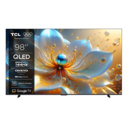 Televizor QLED TCL Smart 98P89K Seria P89K, 98 inch, Ultra HD 4K, Black