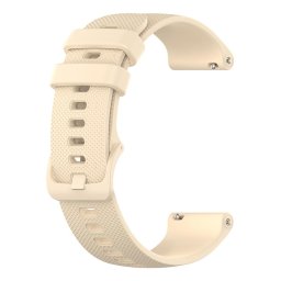 Curea pentru Huawei Watch GT 4 (41mm)/W1/Honor Watch S1/Garmin Venu 2S/Vivoactive 4S - Techsuit Watchband 18mm (W006) - Cream