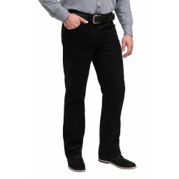 Pantalon raiat clasic, Forza, negru (Marime pantalon: W32)