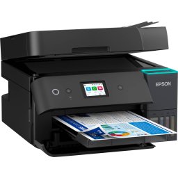 Multifunctionala Epson EcoTank ET-4950 Scanare Copiere Fax USB LAN WLAN Duplex Negru