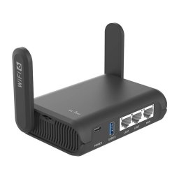 Router wireless GL.iNet GL-AXT1800 WiFi 6 Black