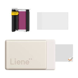 Imprimanta Foto Portabila Liene Pearl N200 Pro Format 2x3Inch Bluetooth Auriu