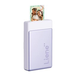 Imprimanta Foto Portabila Liene Pearl N200 Pro Format 2x3Inch Bluetooth Violet