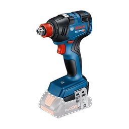 Bosch - GDX 18V-200 - Masina de insurubat cu impact fara acumulatori si incarcator, Li-Ion, 18 V, - Ah, patrat 1/2 inch si hexagon interior 1/4 inch, 200 Nm, M6-M16
