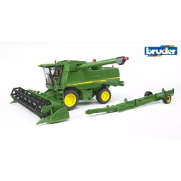 Combine harvester Bruder John Deere T670i cu heder