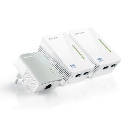 Adaptor PowerLan TL-WPA4220TKIT, Powerline - 2x TL-WPA4220, 1x TL-WPA4010