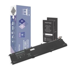 Baterie Laptop Pentru XPS 15 9550, Mitsu, 8500 mAh (97 Wh) 11,4 V