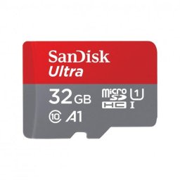 Card memorie 32GB SANDISK ULTRA MICROSDHC+/SD 120MB/S A1 CL 10 UHS-I TABLET