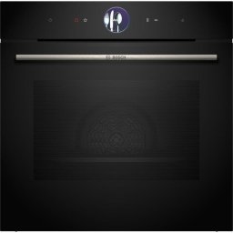 Cuptor electric incorporabil 71 L Clasa A+ Curatare pirolitica 3600 W HRG7764B1 Series 8 60 cm Home Connect Negru