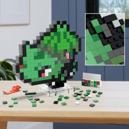 Mattel MEGA Pokémon Bulbasaur Pixel Art, construction toy