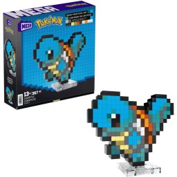 Mattel Pokémon Shiggy Pixel Art, Construction Toy