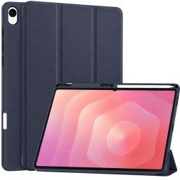 Husa pentru Samsung Galaxy Tab S12 Plus - Techsuit Flex Trifold - Dark Blue