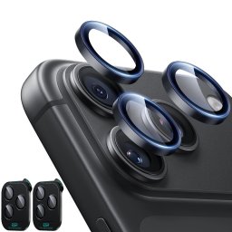 Folie Camera pentru iPhone 18 Pro / iPhone 18 Pro Max (set 2) - ESR Armorite Camera Lens Protectors - Black