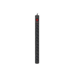Prelungitor Power strip 5m multi M12 black M12 /50 /CZ