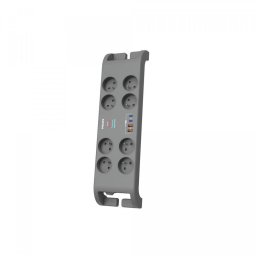 Prelungitor Surge protector power strip 8 sockets 4xUSB