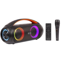 Boxa portabila Bluetooth 100W conectivitate USB si Micro SD Negru