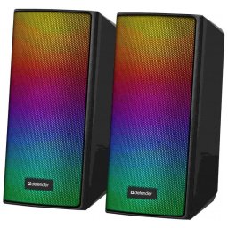 PC SPEAKERS SPITFIRE 2. 0 6W LED USB Negru