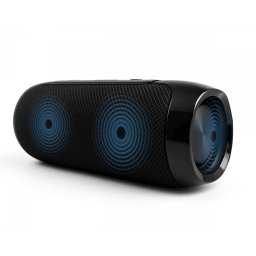 Boxa portabila CU TUBURI DE BAS FĂRĂ FIR TWS FM AUX USB IPX4 Negru