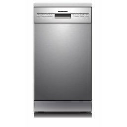 Masina de spalat vase HDW-FSM45510XE++, 10 seturi, Clasa E, 5 programe Inox